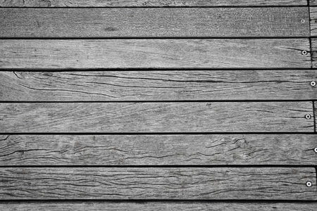 Vintage style gray wood grain background. Grunge dark wooden background with old rough timber