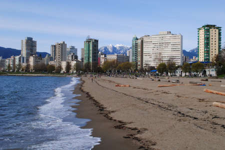 English Bay Beachの写真素材