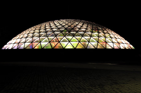 Night View of Bloedel Conservatory