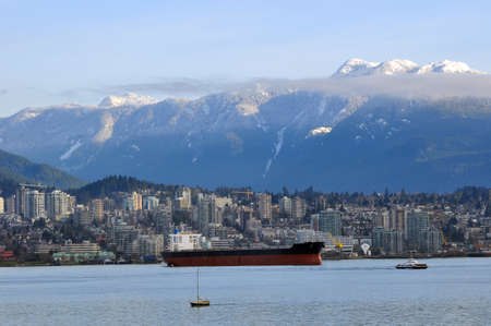 Cityscape of North Vancouverの写真素材
