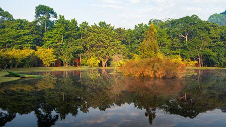 Landscape with a reflectionのeditorial素材