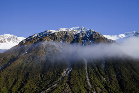 South Island Landscape Scenery, Canterbury, New Zealand