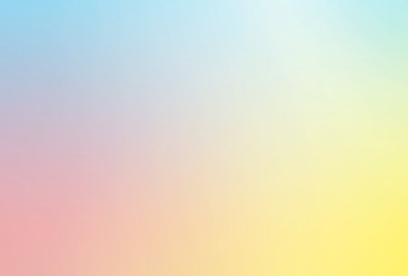 Bright colorful abstract blurry defocussed backgroundの写真素材