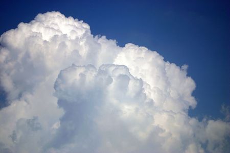 Cotton Candy Cloudsの写真素材