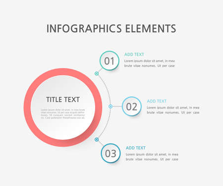 Presentation business infographics template. Vector illustration.のイラスト素材
