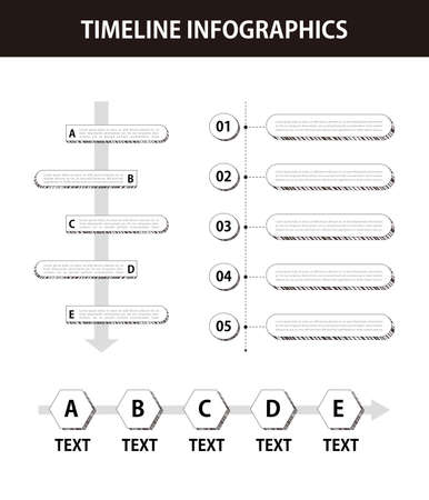 Presentation business infographics template. Vector illustration.のイラスト素材