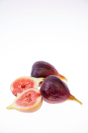 fresh and delicious fruit isolated on white background