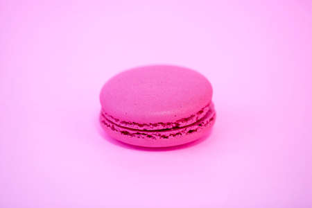 Sweet colorful macarons on the boardの写真素材