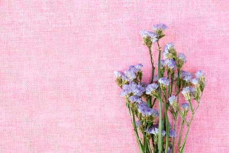 Beautiful dryflower on the board