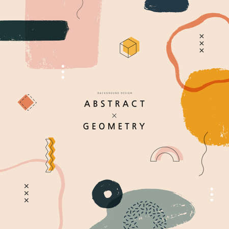 Geometrical Patterns for WebDesign. Illustration.のイラスト素材