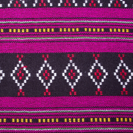 Pattern of Thailand native clothsの写真素材