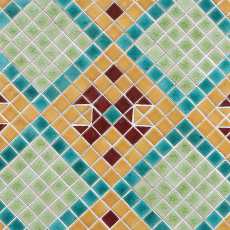 wall ceramic tiles patterns handcraft from thailand public.