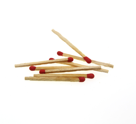 Match isolated on white background.の写真素材