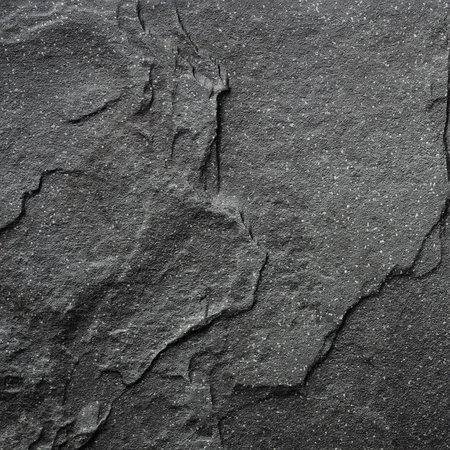 Dark grey black slate background or texture.の写真素材