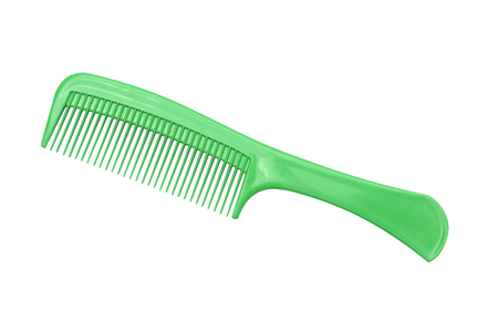 Hair comb isolated on white background.の写真素材