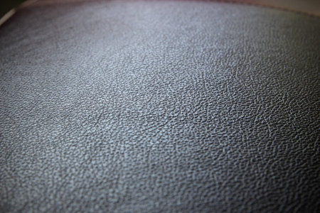 Black leather texture background surface