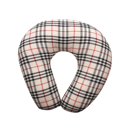 neck pillows isolated on white background with clipping partの写真素材