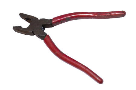 Pliers on whiteの写真素材