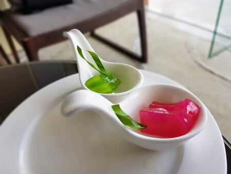 thai layer cakeの写真素材
