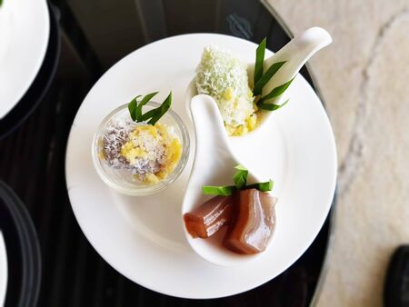 thai dessert for hotelの写真素材