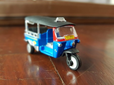 thai tuk tuk modelの写真素材
