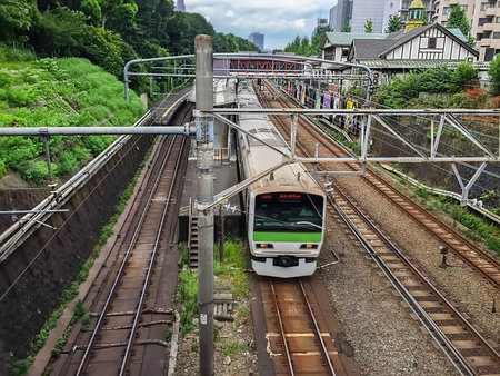 Train at Tokyo, Japan