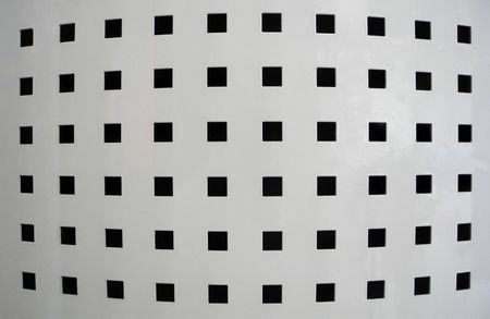 The small black squares on a white background.の写真素材