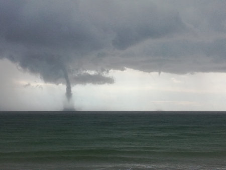 Waterspout on the Gulf of Mexico