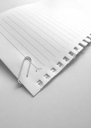 Note paper on gradient backgroundの写真素材