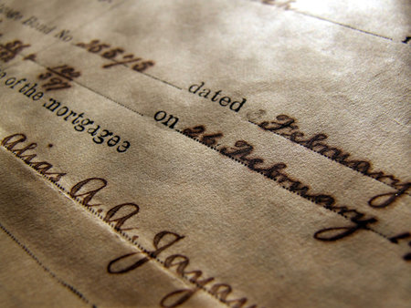 Vintage handwriting