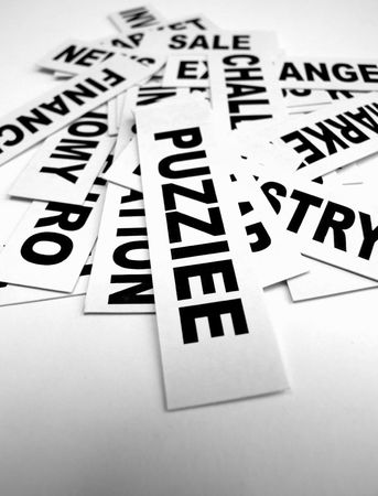 Close up of  new headlinesの写真素材