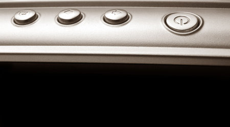 Close up of computer keyboard