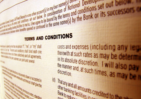 Close up a business agreement