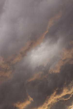 Close up of rainy  clouds for background