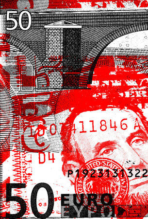 Euro and US dollar