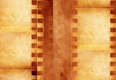 Textured old paper with grungy filmの写真素材