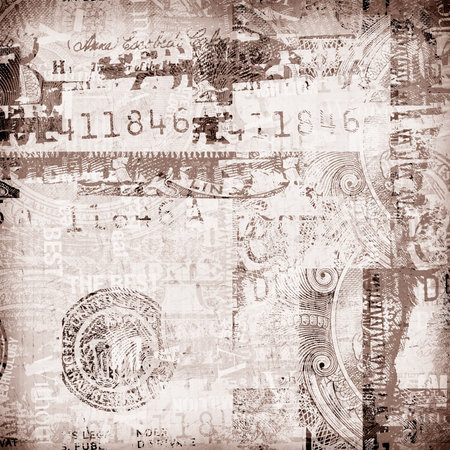 Close up of abstract US dollarの写真素材