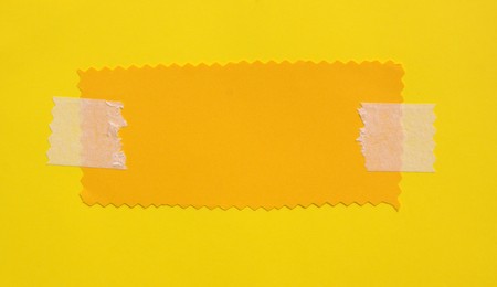 Close up of note paper for backgroundの写真素材