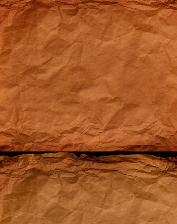 Close up of brown  paper for backgroundの写真素材