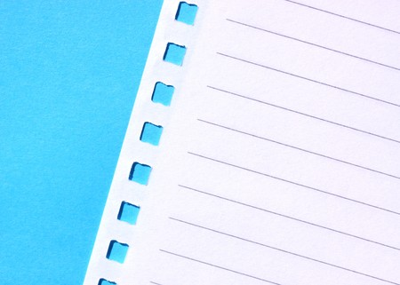 Close up of note paper for background の写真素材