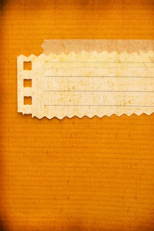 Close up of note paper for background の写真素材