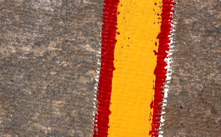 Close up of brush lines for backgroundの写真素材