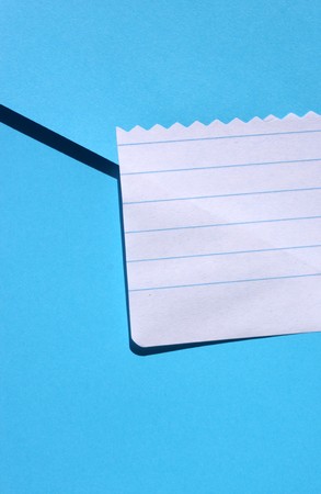 Close up of note paper for backgroundの写真素材