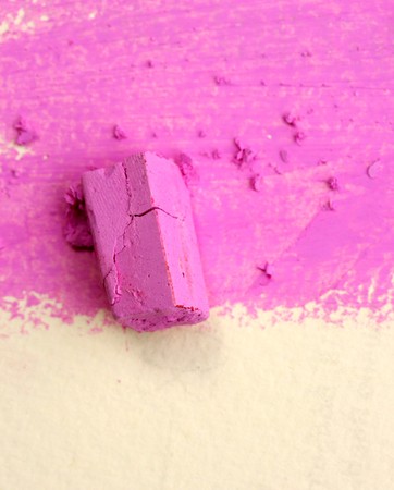 Close up of color oil  pastel の写真素材