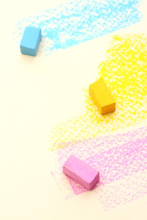 Close up of pastel lines for backgroundの写真素材