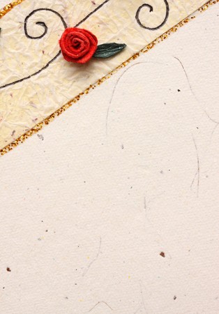 Close up of  Greeting card の写真素材