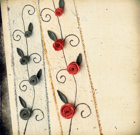 Close up of  Greeting card の写真素材