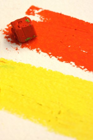 Close up of pastel lines for backgroundの写真素材