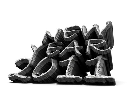 New year 2011 , 3D artの写真素材