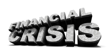 Crisis over white , 3D art